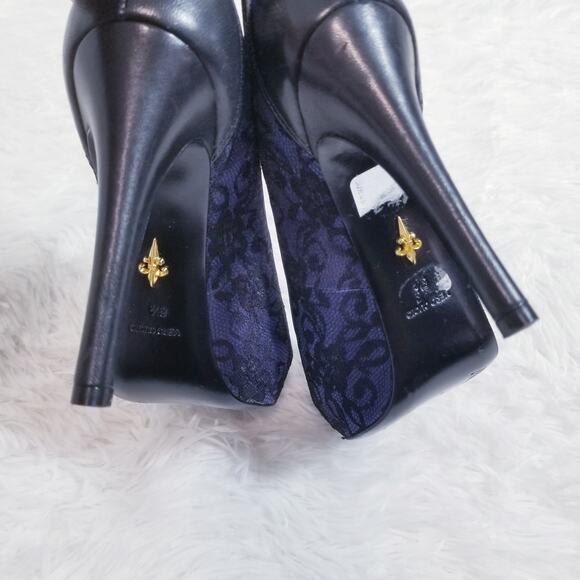 Pour la Victoire Lace Pumps - Picture 5 of 10